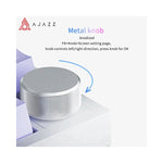 Vue arrière du clavier mécanique AJAZZ AK820/AK820Pro montrant les connexions et le repose-poignet RGB