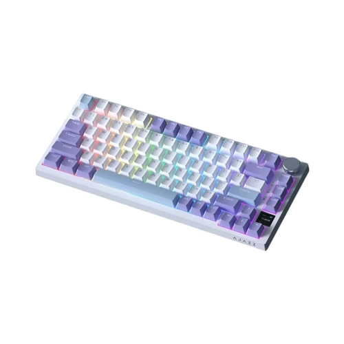Clavier mécanique gaming RGB filaire ou sans fil avec repose-poignetClavier mécanique gaming AJAZZ AK820/AK820Pro RGB avec...