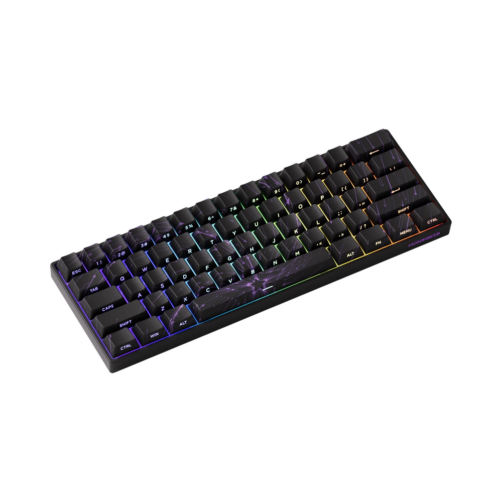 Clavier mécanique gaming RGB compact avec switch magnetiques FUN60 60%alt textClavier mécanique gaming RGB compact avec sw... -  - Gear4PC