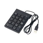 Clavier numérique USB 18 touches pour PC et gaming GEAR4PC blanc et noir