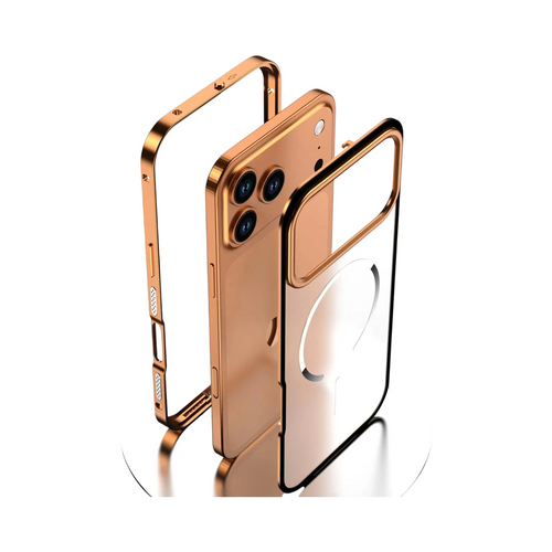 Coque Anti-Choc Aluminium Magnétique iPhone 15 Pro Max - Vue principale