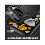 Coque anti-choc Google Pixel 9A en PC TPU robuste vue arrière