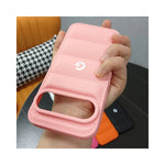 Coque liquide silicone Color Block pour Google Pixel 9 vue arrière multicolore