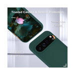 Coque Liquide Silicone pour Pixel 9 Pro XL - Vue latérale