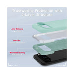 Coque Liquide Silicone pour Pixel 9 Pro XL - Vue dessus