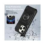 Coque Magnétique Rotative Pour iPhone 15 Pro Max - Vue dessus