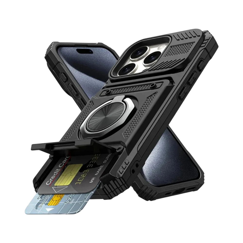 Coque Magnétique Rotative Pour iPhone 15 Pro Max - Vue principale -  - Gear4PC