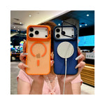 Coque MagSafe frosted mat transparent pour iPhone 17 Pro vue arrière