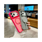 Coque MagSafe frosted mat transparent pour iPhone 17 Pro_vue arrière