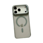 Coque MagSafe frosted mat transparent pour iPhone 17 Pro