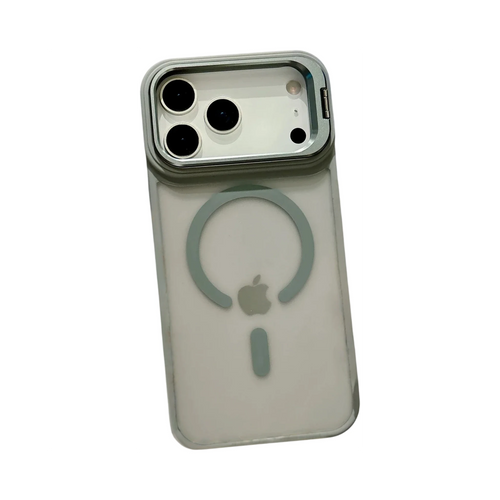 Coque MagSafe frosted mat transparent pour iPhone 17 Pro