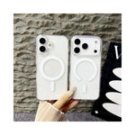 Vue latérale de la coque MagSafe pour iPhone 17 Air 16 en PC et TPU