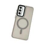 Coque MagSafe anti-choc Samsung A56 A16 A36 A26 A06 design mat translucide