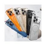 Vue arrière de la coque mat en verre pour iPhone 17 Pro Max GEAR4PC