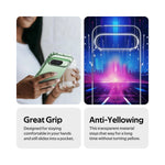 Coque souple transparente pour Google Pixel vue de face