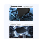 Disque dur externe USB 3.0/2.0 XLON en vue arrière montrant les ports et le câble inclus