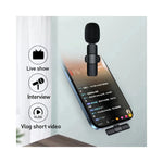 Filtre anti-rafales pour microphone iPhone vue de face