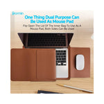 Housse anti-choc pour MacBook Air Pro 13 vue arrière sans zip