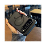 Vue latérale de la housse anti-choc translucide pour Google Pixel 10 Pro X , - : Vue latérale de la housse anti-choc trans...