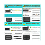 Housse PC Pro en Cuir PU Qualité 14-16.2 - Vue dessus