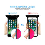 Housse TPU anti-eau transparente pour PC vue de face