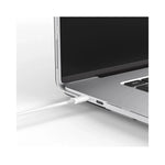 Housse TPU souple noire pour MacBook Pro 14 vue arrièreétaaltHousse TPU souple noire pour MacBook Pro 14 vue arrière