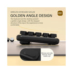 Clavier MOFii 65 touches gradient avec design rétro et ergonomique_vue de face