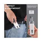 Kit nettoyage clavier avec pinceau et outils détaillés de côté