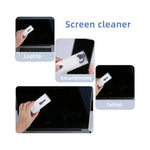 Kit nettoyage clavier avec pinceau et outils visibles de face