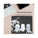 Mat pad anti-dérapant Riccu XS vue arrière bleue et noir