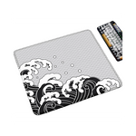 Mat Pad anti-dérapant gaming GEAR4PC 40x45cm noir et gris