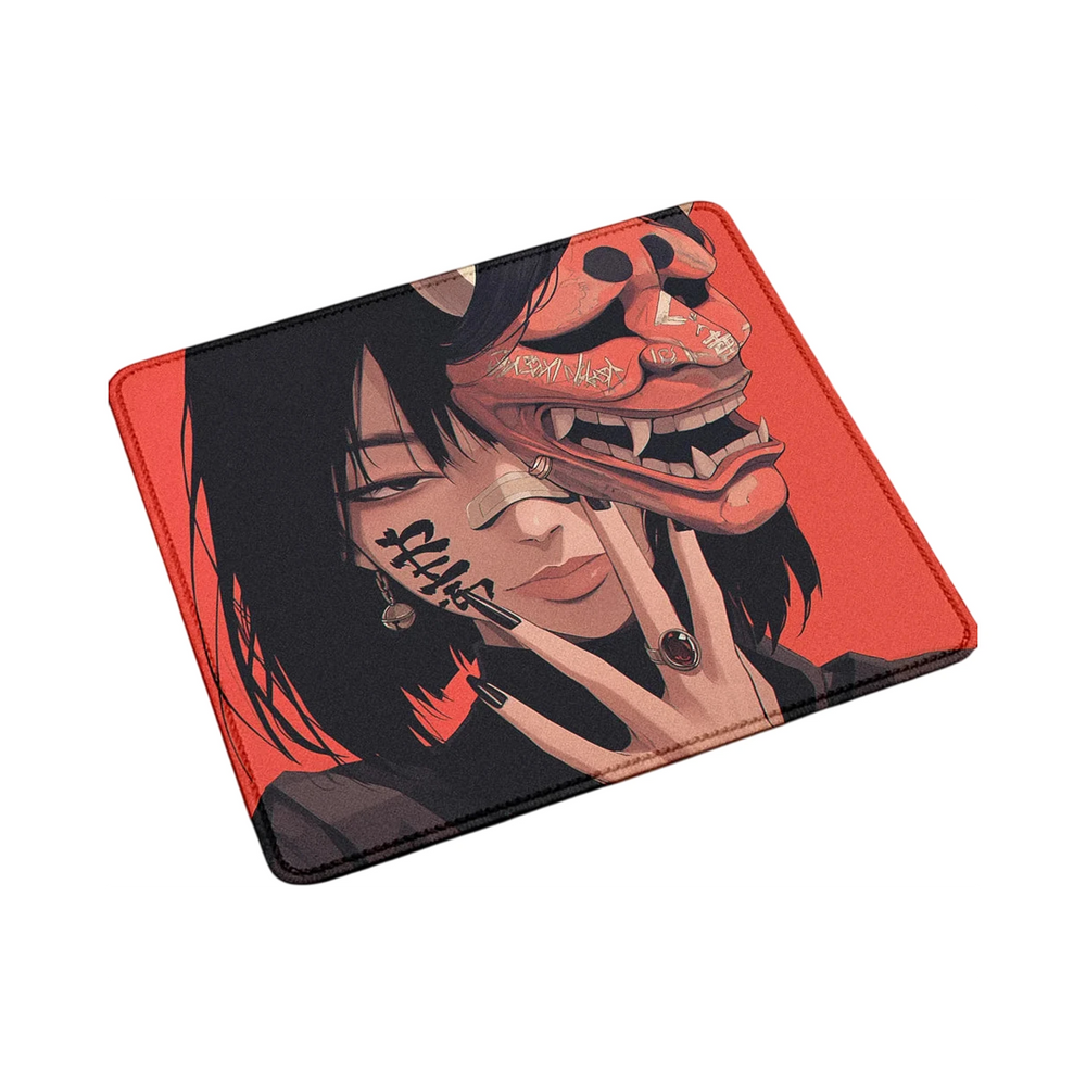 Mat anti-dérapant pour souris gaming GEAR4PC 45x40cm surface caoutchouc noir haute performance -  - Gear4PC