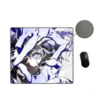 Souris gaming anti-dérapante noire avec revêtement en caoutchouc durable