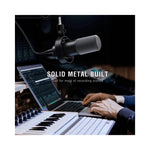 Microphone dynamique FIFINE K688 USB/XLR sur support enregistrement audio