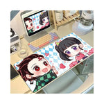 Parchemin anti-dérapant Slayer Demon XXL sur fond noir avec logo visible