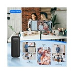 Pile à induction PC Gaming GEAR4PC vue de face avec connecteurs et LED indiquant l'état