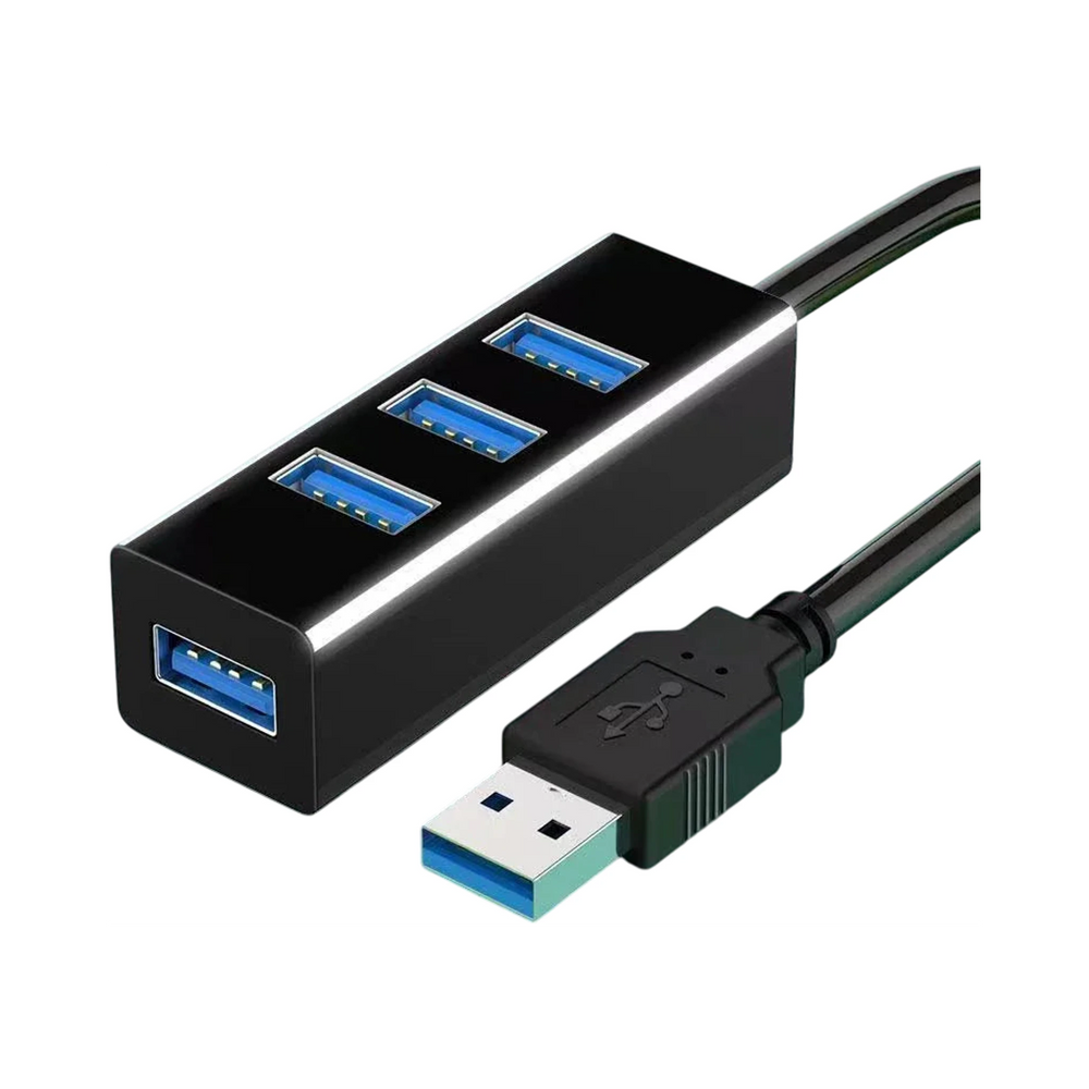 Hub USB 2.0 multiport GEAR4PC avec quatre ports et alimentation -  - Gear4PC