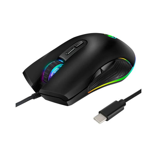 Souris gaming USB-C Hub RGB GEAR4PC avec 4 modes et résolution 3200 DPI -  gaming bureautique Gear4PC