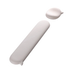 Repose poignets Anti-Fatigue Silicium Ergono Blanc pour PC et Gaming