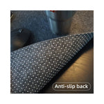 Tapis de souris anti-dérapant en feutre laineux pour gaming et utilisation PC vue de dessus