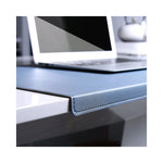 Vue latérale du protège-coudes et poignets gaming en noir et gris