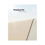 Vue latérale du parchemin anti-dérapant YSAGi sur un PC gaming