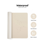 Parchemin anti-dérapant YSAGi pour PC gaming noir et rouge de côté