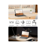 Parchemin anti-dérapant YSAGi pour PC gaming noir et rouge