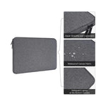 Sac anti-eau GEAR4PC pour PC portable 11-15.6 pouces vue arrière
