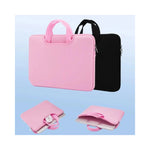 Sac ordinateur GEAR4PC noir avec fermeture éclair_vue arrière_et détail du rembourrage nterior