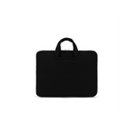 Sac ordinateur noir avec fermeture à glissière pour PC 13-15 pouces