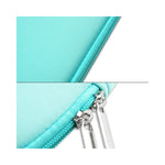 Sac à dos pour ordinateur portable de 11,6" à 15,6", vue arrière montrant les sangles et la fermeture éclair