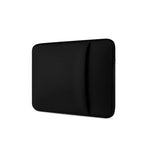 Sac protégeur PC gaming vert clair avec fermeture éclairVue arrière du sac protégeur en cuir imitation pour ordinateur por...