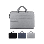 Sacoche gaming GEAR4PC 11 à 15,6 pouces vue arrière noire et élégante